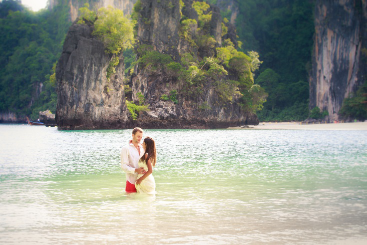 Krabi as a romantic destination for Honeymooners