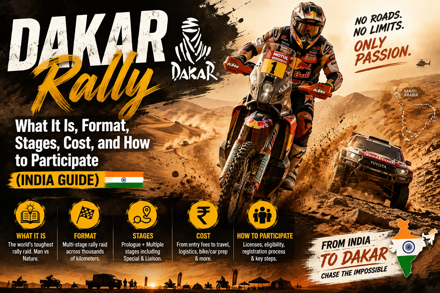 Dakar Rally: What It Is, Format, Stages, Cost, and How to Participate (India Guide)